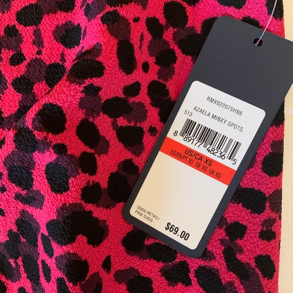 RACHEL Rachel Roy Azaela Minxy Spots Top, Size XS - Picture 4 of 8